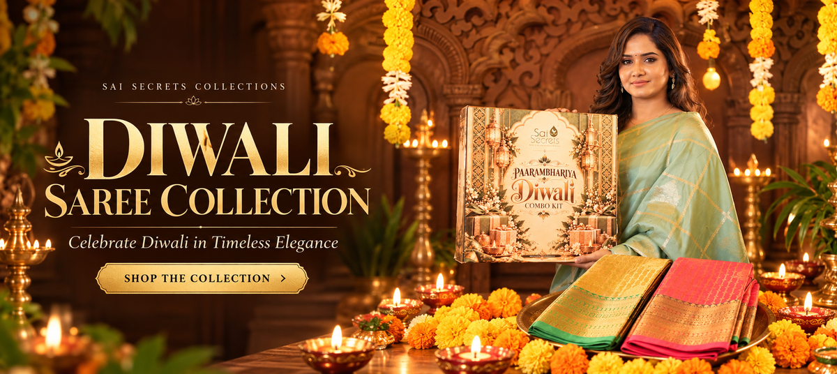 PARAMBARIYA DIWALI SAREE COLLECTIONS